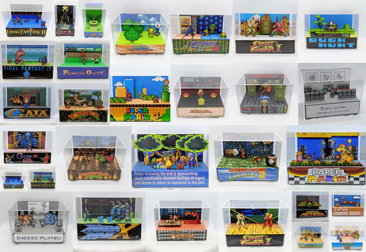 Retro-gaming Dioramas – GamerNostalgia