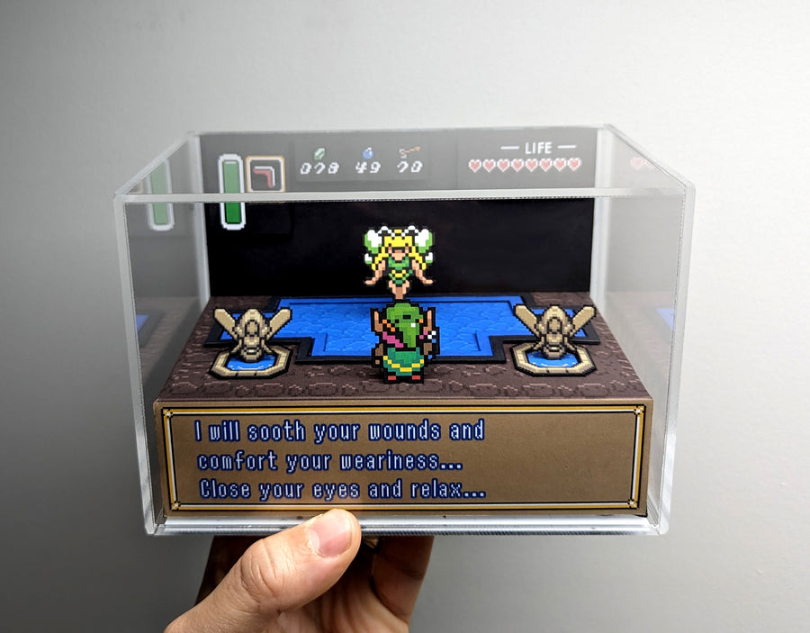 The Legend of Zelda A Link to the Past Fairy Fountain Great