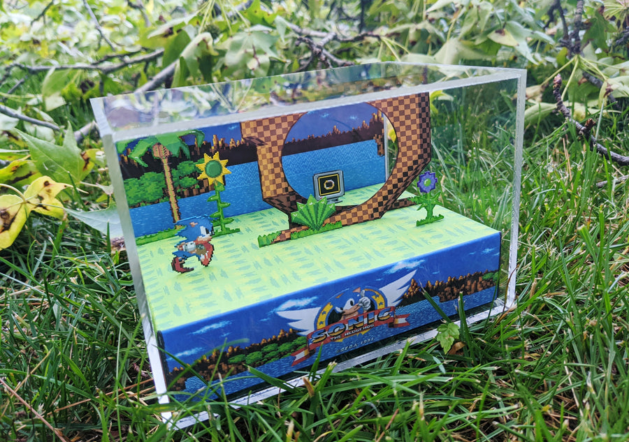 Buy Sonic the Hedgehog 3 Diorama Cube: Super Sonic Video Game